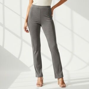 Vintage Joseph Ribkoff High Rise Pull-On Stretch Slinky Pants Union Label Size 4